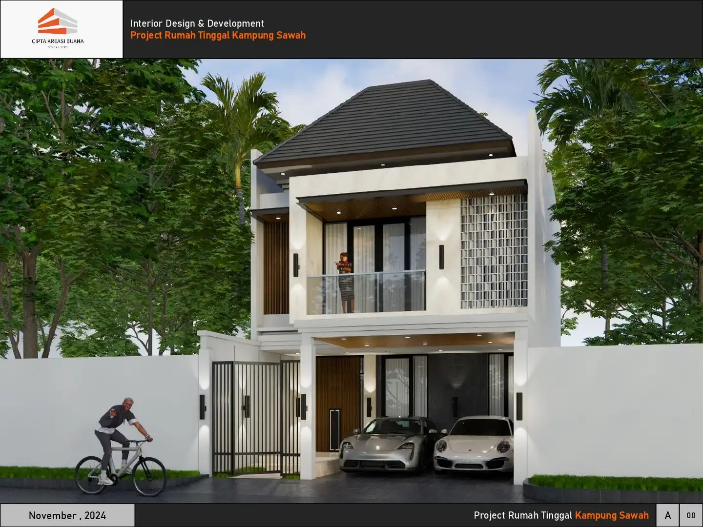 Facade Kampung Sawah gallery image by PT Cipta Kreasi Buana
